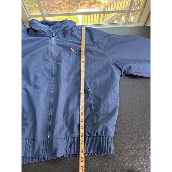 Ukrop's Threads Signature Collection Men's Harris Teeter Employee Blue Jacket L - Picture 10 of 10